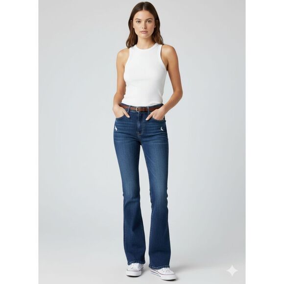 Size 23S / 000S Women's Hollister Ultra High Rise Dad Jean - Picture 2 of 4
